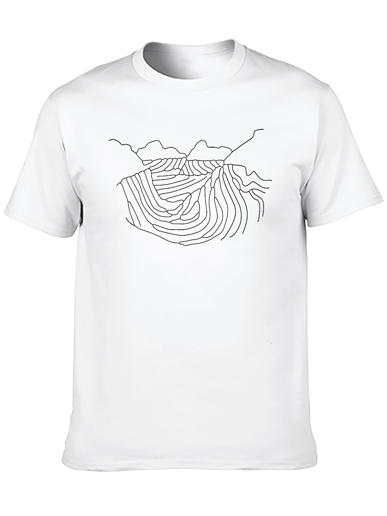 Black Graphic Tee - Mountain Valley Design