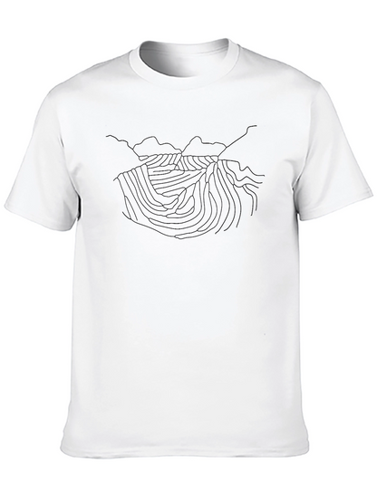 Black Graphic Tee - Mountain Valley Design