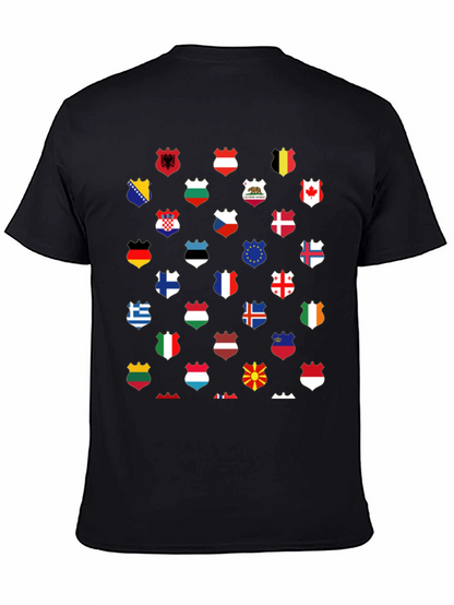 World Flags T-Shirt - Unique Graphic Tee