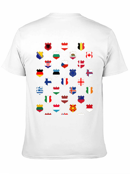 World Flags T-Shirt - Unique Graphic Tee
