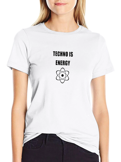 Techno is Energy Graphic T-Shirt