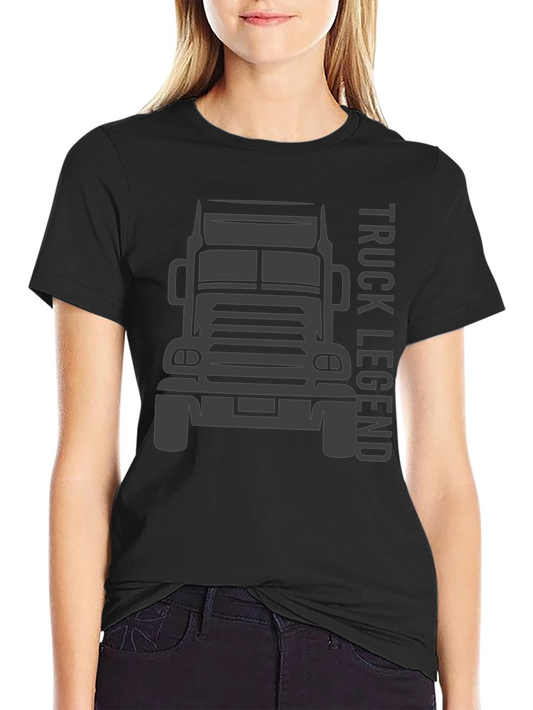 Truck Legend Graphic T-Shirt - Black