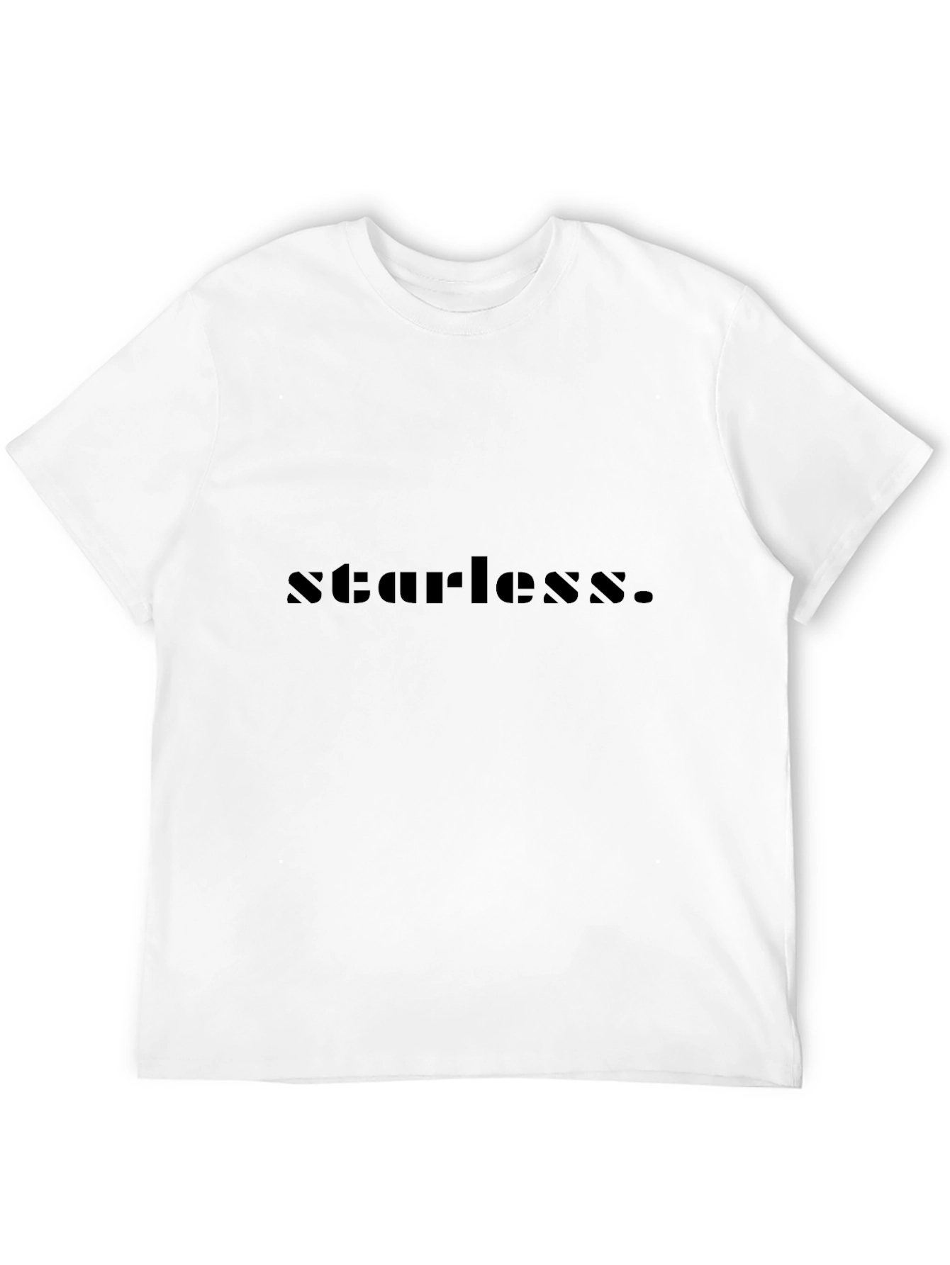 Starless Black T-Shirt - Modern Minimalist Design