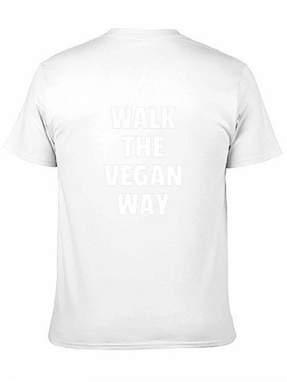 Walk the Vegan Way T-Shirt - Black
