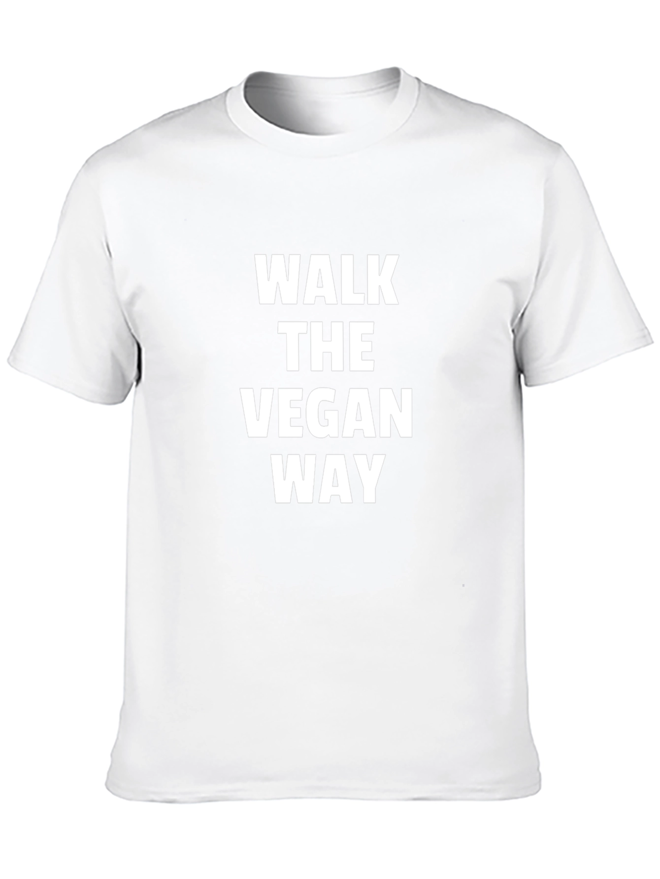 Walk the Vegan Way T-Shirt - Black