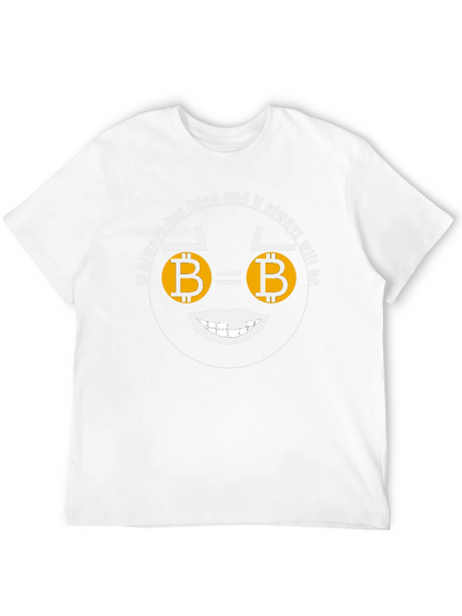 Bitcoin Smile T-Shirt Crypto Currency Tee
