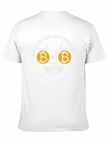 Bitcoin Smile T-Shirt Crypto Currency Tee