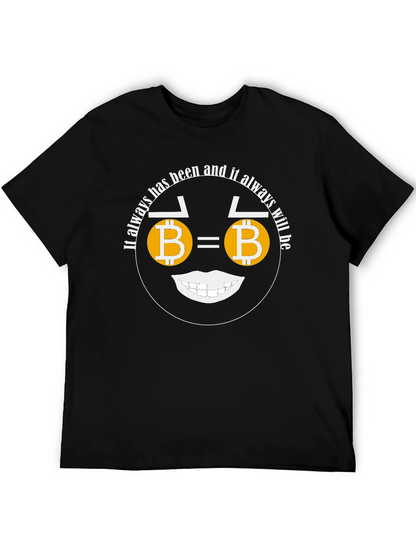 Bitcoin Smile T-Shirt Crypto Currency Tee