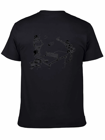 Whimsical Ping Pong T-Shirt - Unique Design