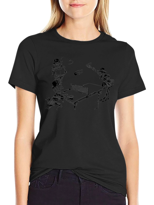 Whimsical Ping Pong T-Shirt - Unique Design