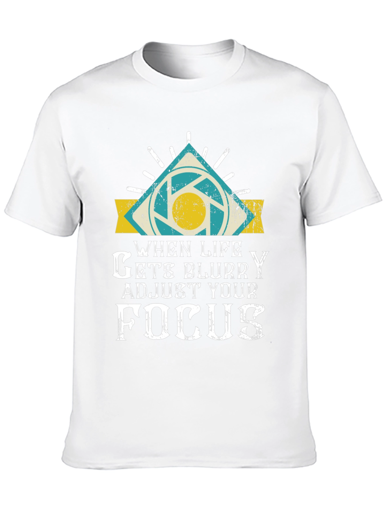 When Life Gets Blurry Focus Graphic T-Shirt