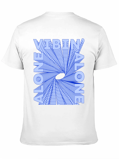 Vibin Alone Graphic T-Shirt - Trendy and Unique