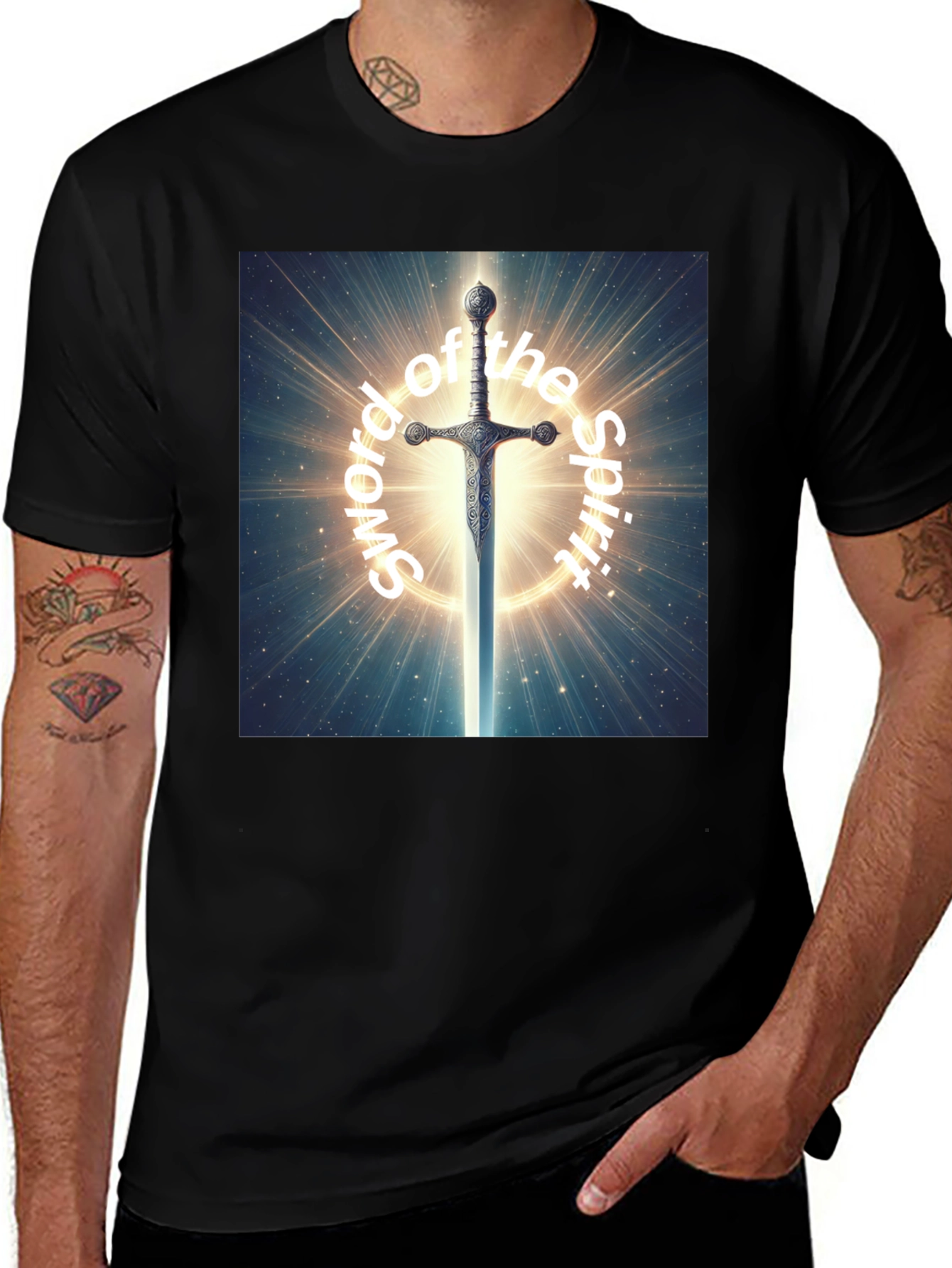 Sword of the Spirit Black T-Shirt