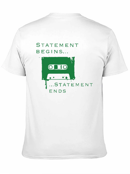 Statement Begins Cassette T-Shirt