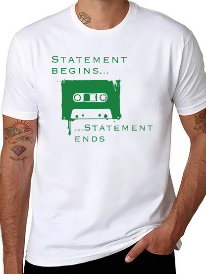 Statement Begins Cassette T-Shirt
