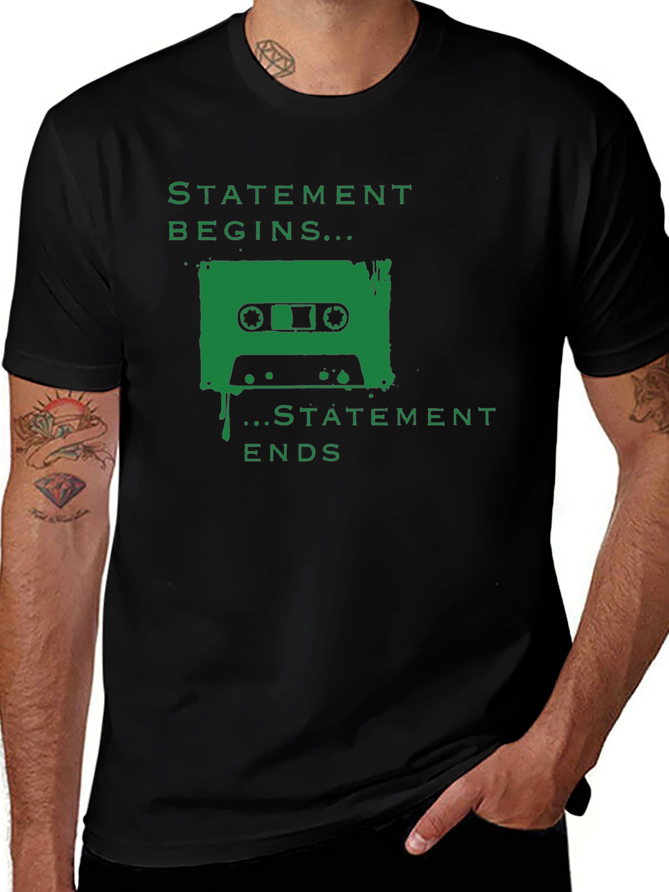 Statement Begins Cassette T-Shirt