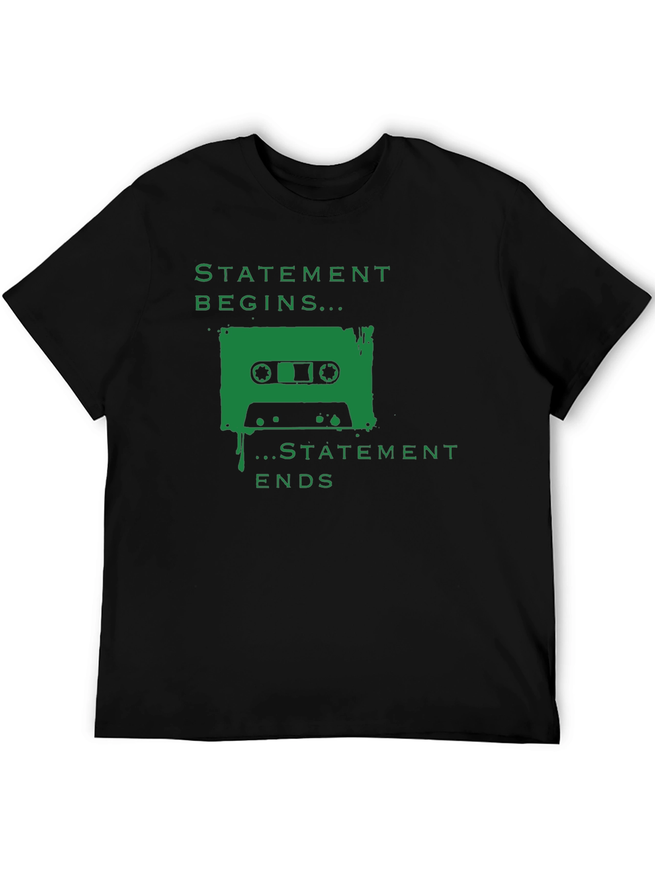Statement Begins Cassette T-Shirt