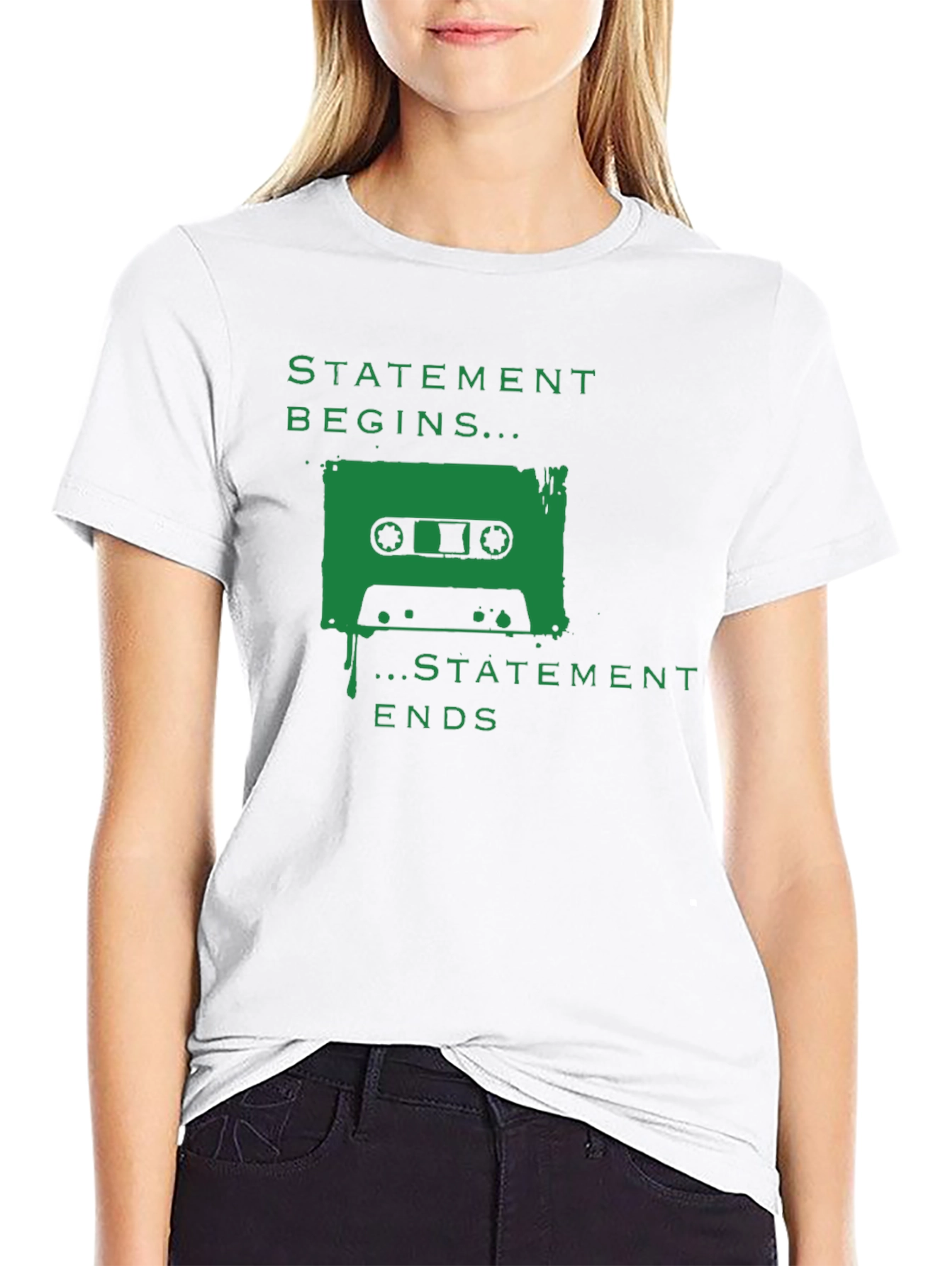 Statement Begins Cassette T-Shirt