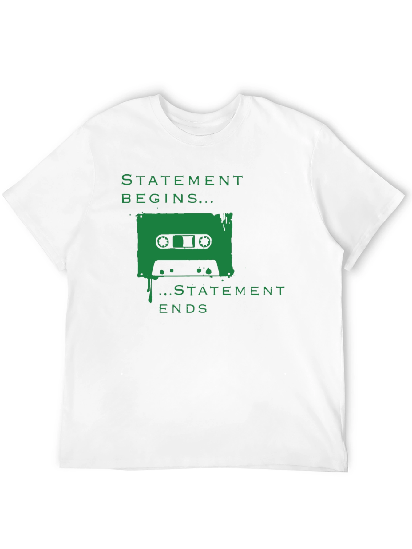 Statement Begins Cassette T-Shirt