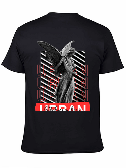 Urban Angel Graphic T-Shirt - Trendy Streetwear
