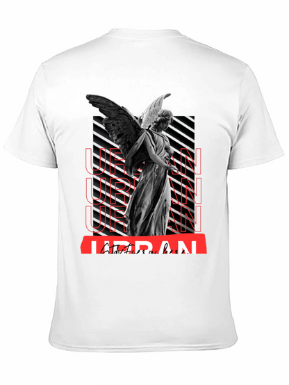 Urban Angel Graphic T-Shirt - Trendy Streetwear