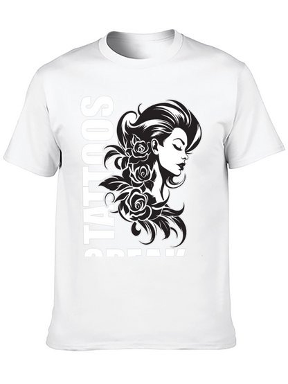 Tattooed Beauty T-Shirt - Black