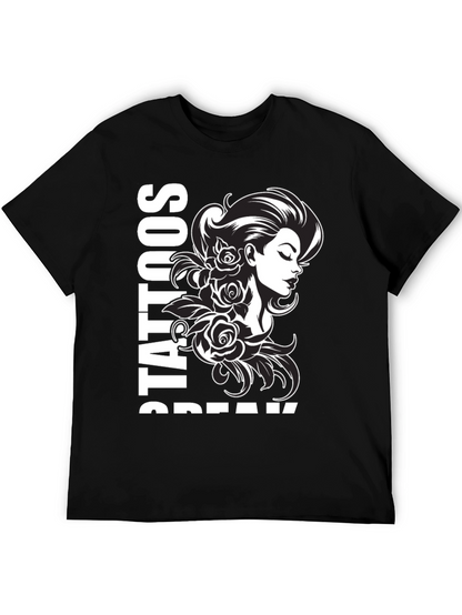 Tattooed Beauty T-Shirt - Black