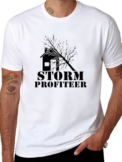 Storm Profiteer Graphic Tee - Premium Cotton T-Shirt