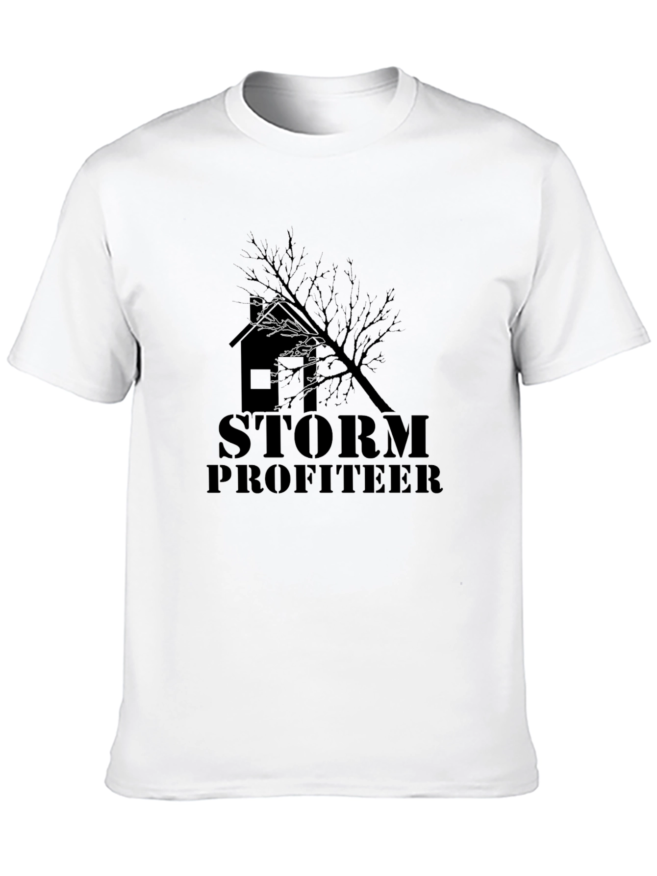 Storm Profiteer Graphic Tee - Premium Cotton T-Shirt