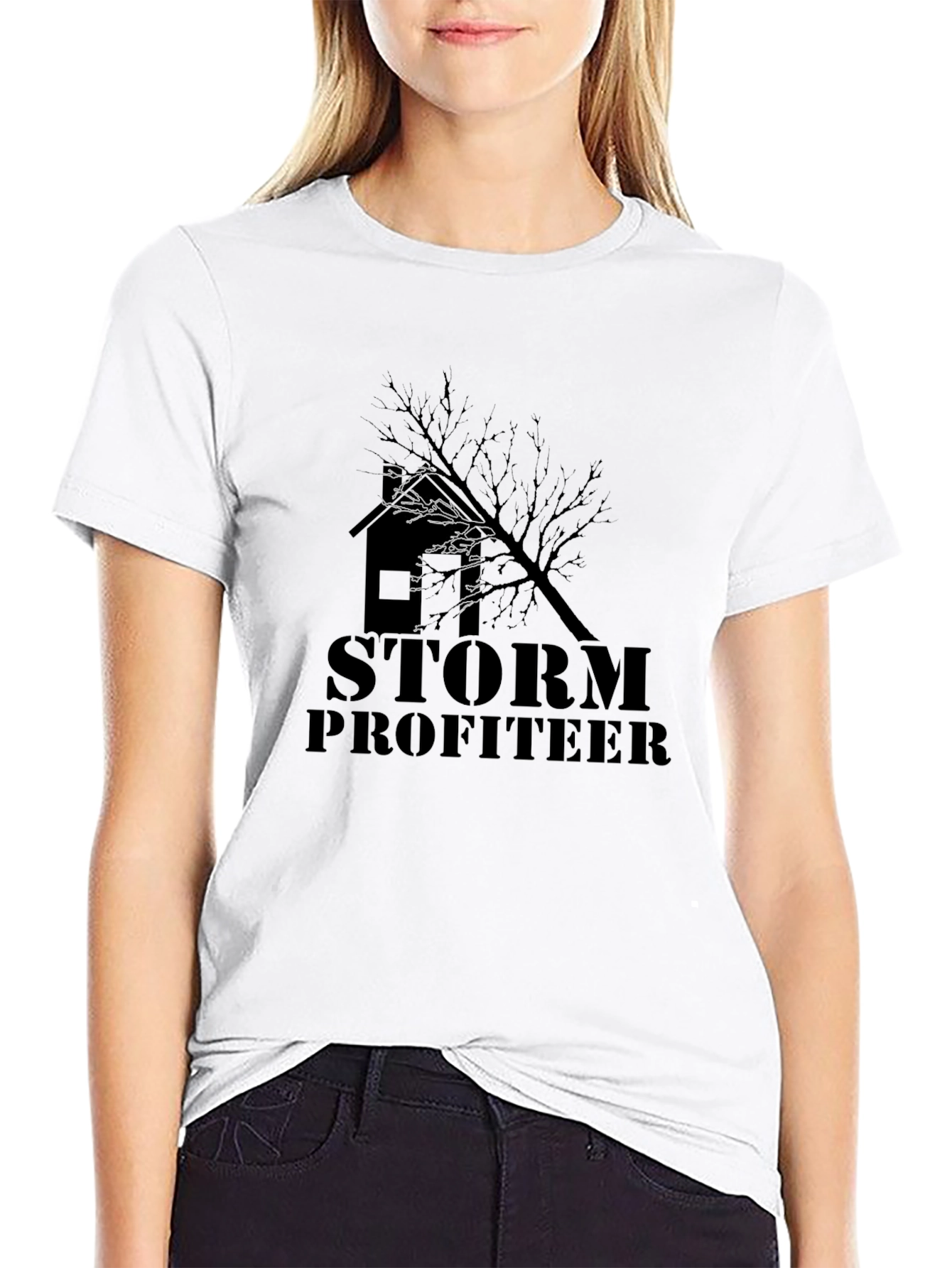 Storm Profiteer Graphic Tee - Premium Cotton T-Shirt