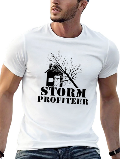 Storm Profiteer Graphic Tee - Premium Cotton T-Shirt