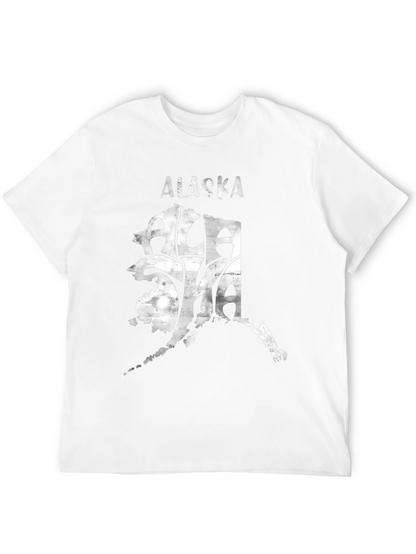 Alaska Graphic Tee - Black State Pride T-Shirt