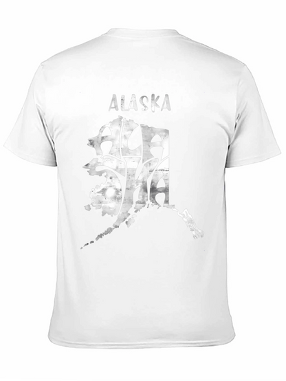Alaska Graphic Tee - Black State Pride T-Shirt