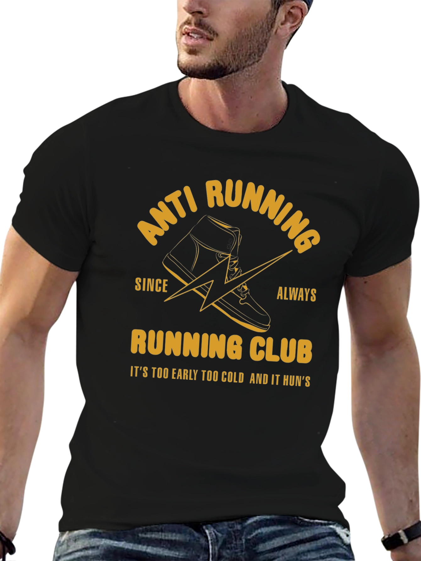 Anti Running Club Graphic T-Shirt