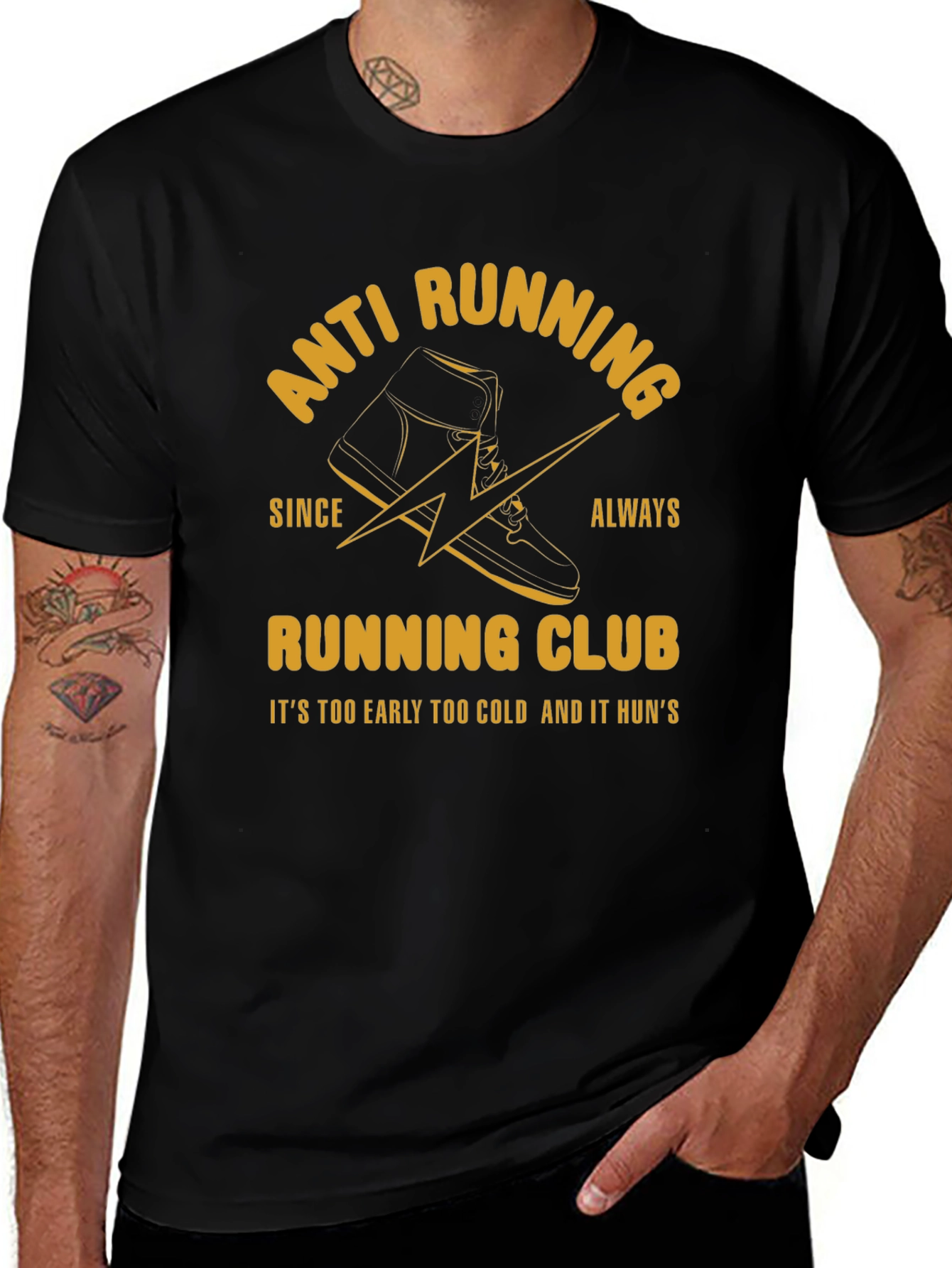 Anti Running Club Graphic T-Shirt