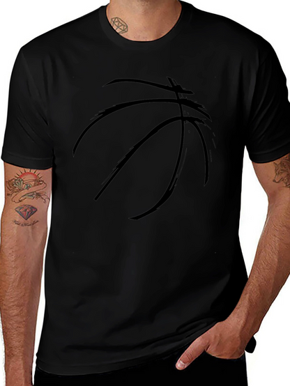 Basketball Graphic Tee - Casual Style