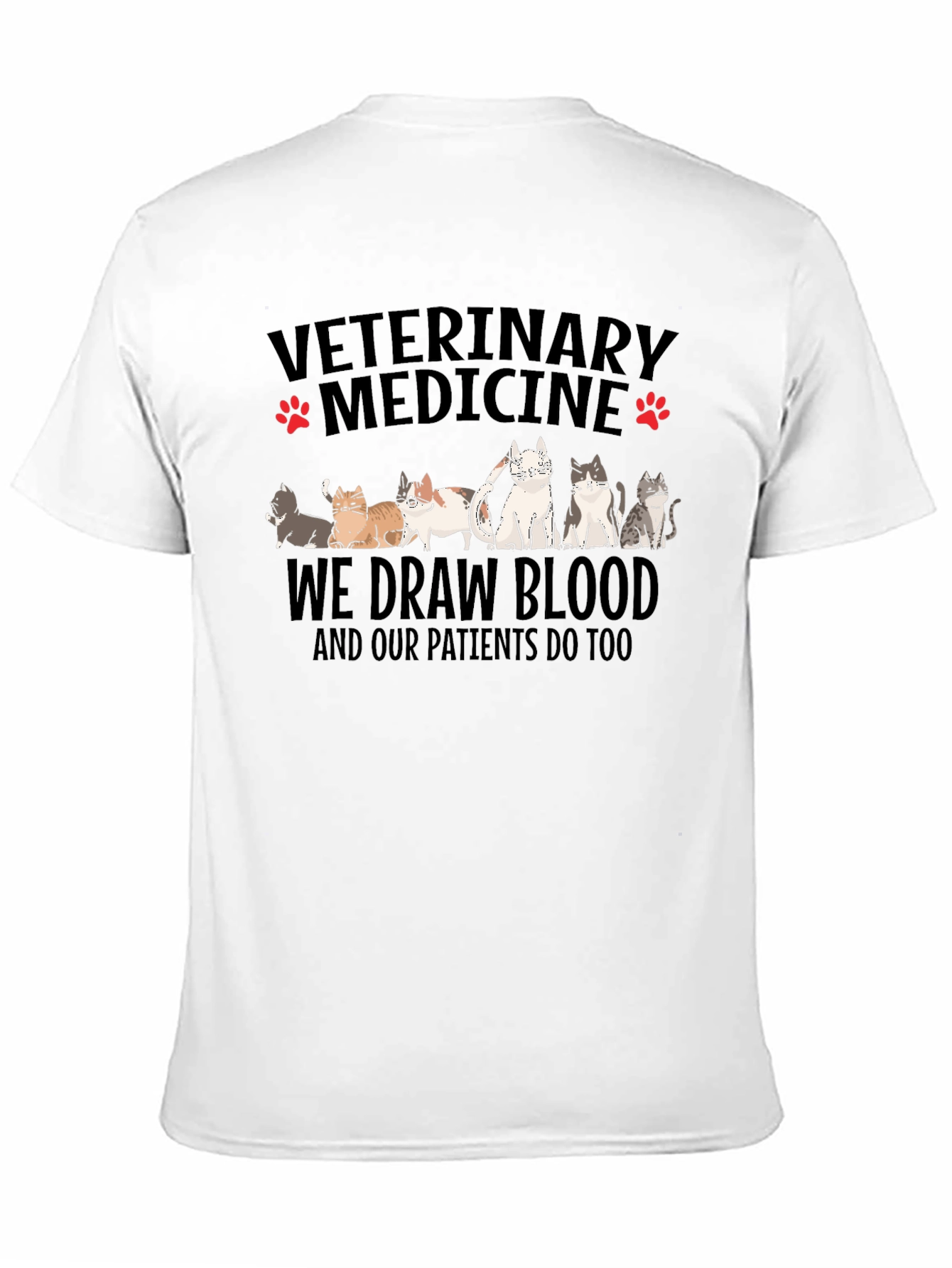 Veterinary Medicine Cat T-Shirt