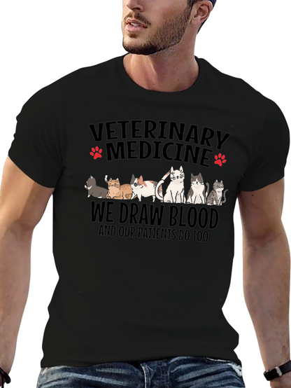 Veterinary Medicine Cat T-Shirt