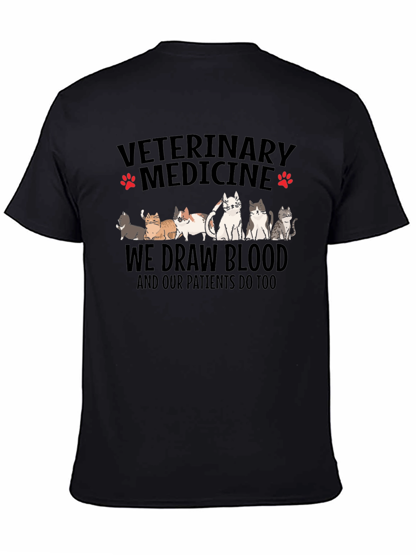 Veterinary Medicine Cat T-Shirt