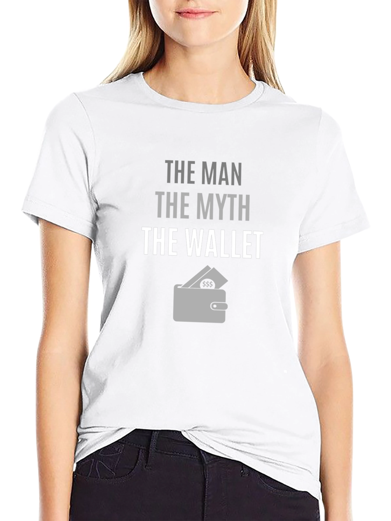 The Man The Myth The Wallet Mens Graphic T-Shirt