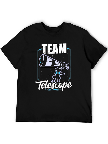 Team Telescope Graphic T-Shirt - Space & Science Tee