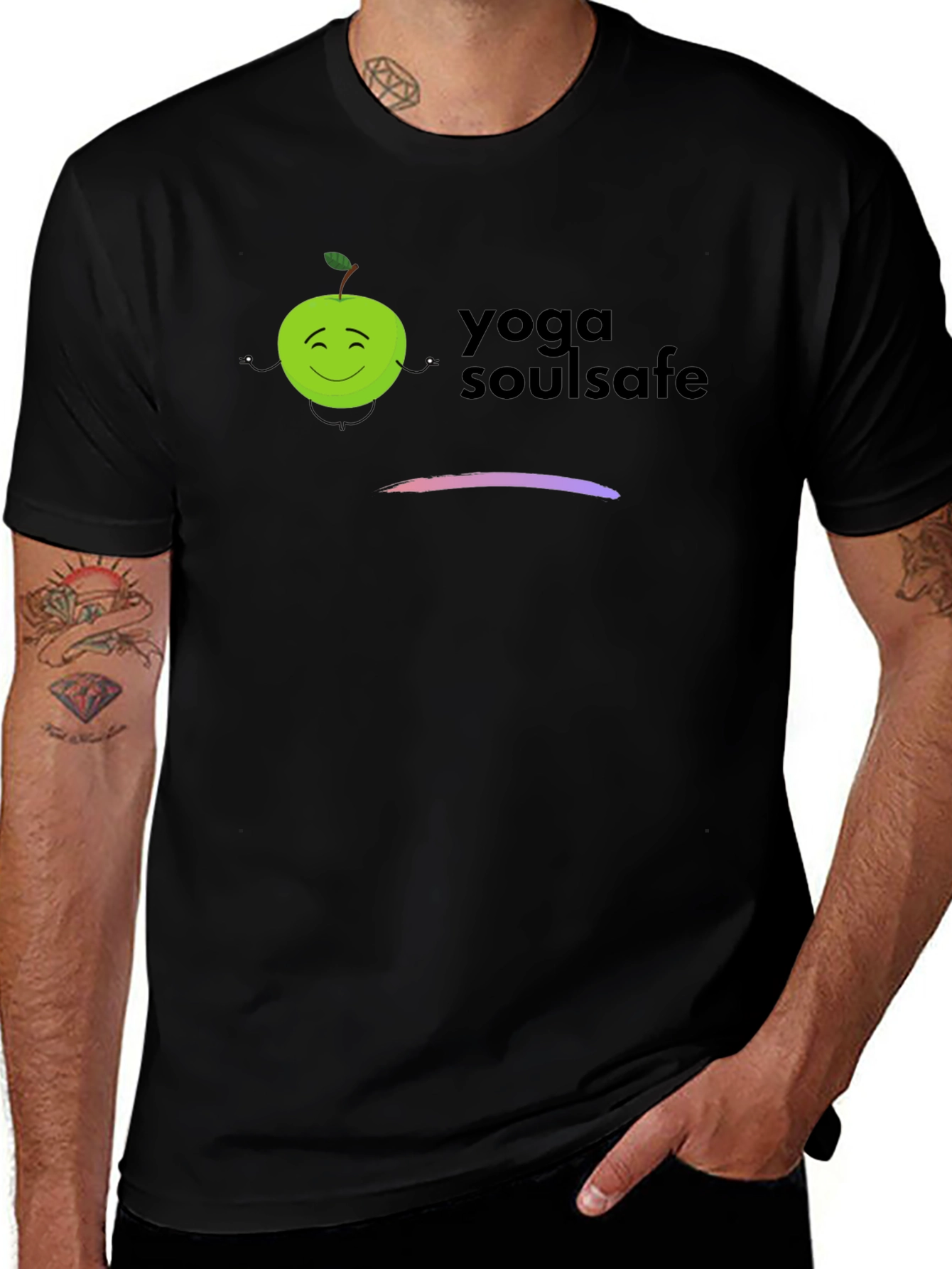 Yoga Soulsafe Black T-Shirt