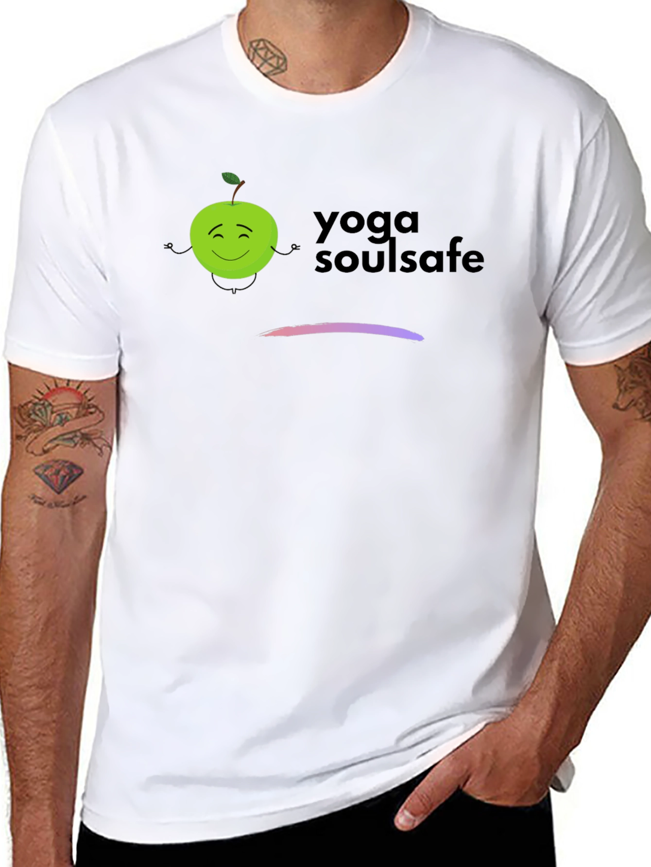 Yoga Soulsafe Black T-Shirt