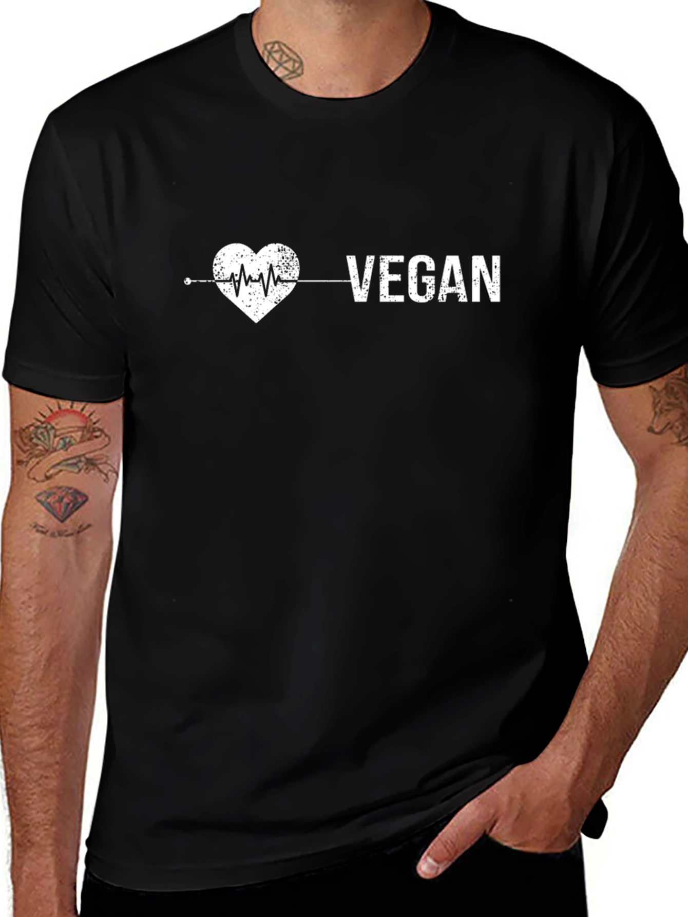 Vegan Heartbeat T-Shirt