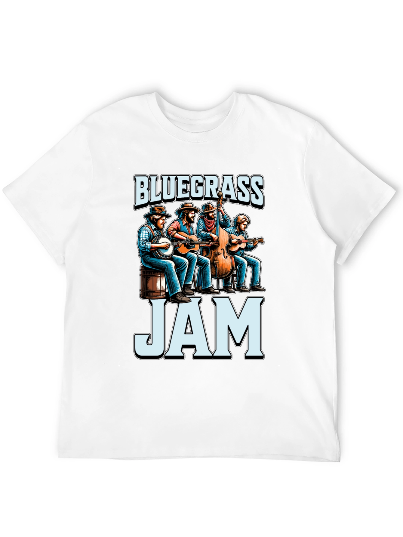 Bluegrass Jam Black T-Shirt
