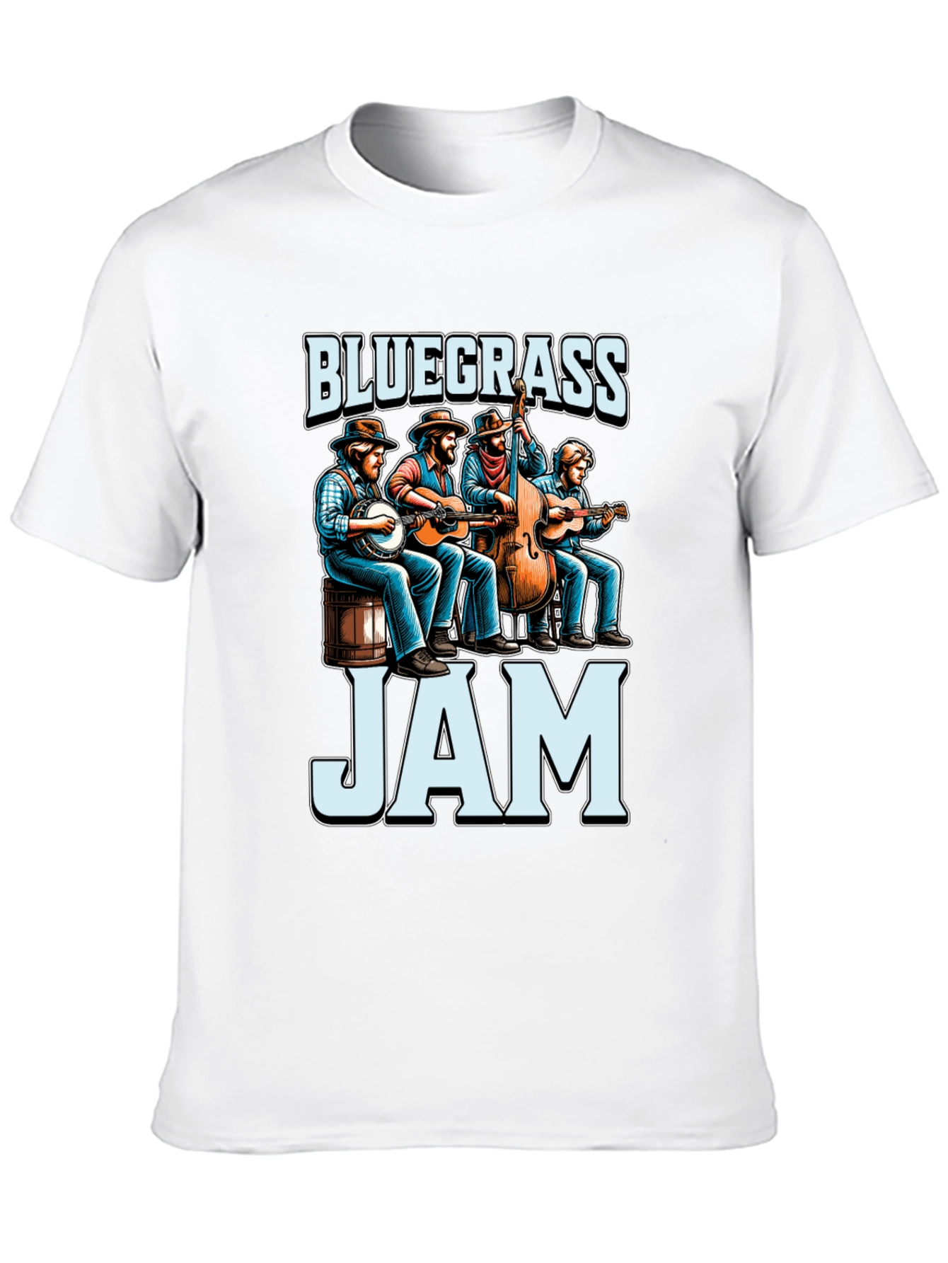 Bluegrass Jam Black T-Shirt
