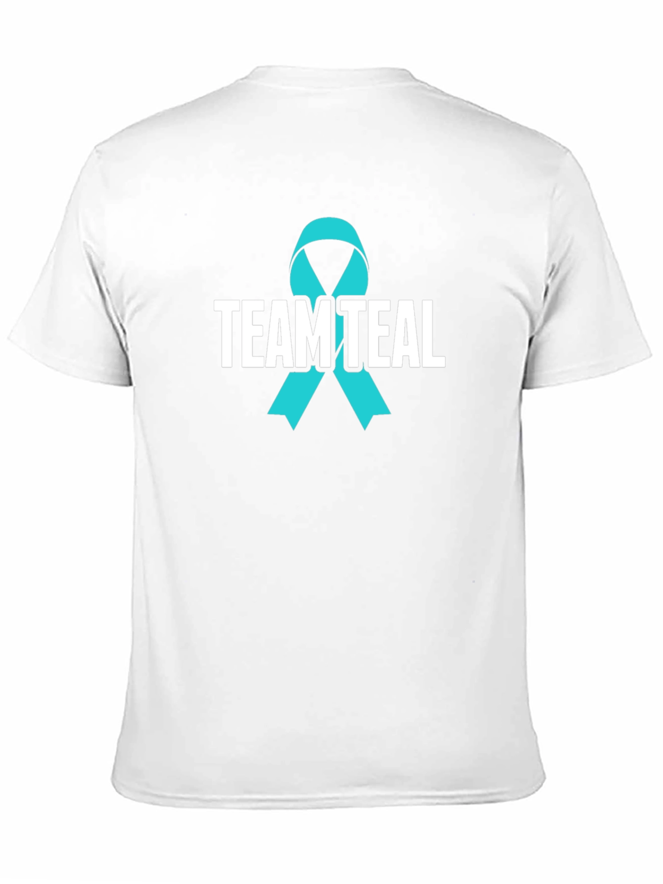 Team Teal Ribbon Awareness T-Shirt