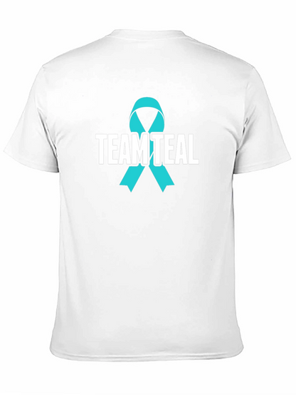 Team Teal Ribbon Awareness T-Shirt