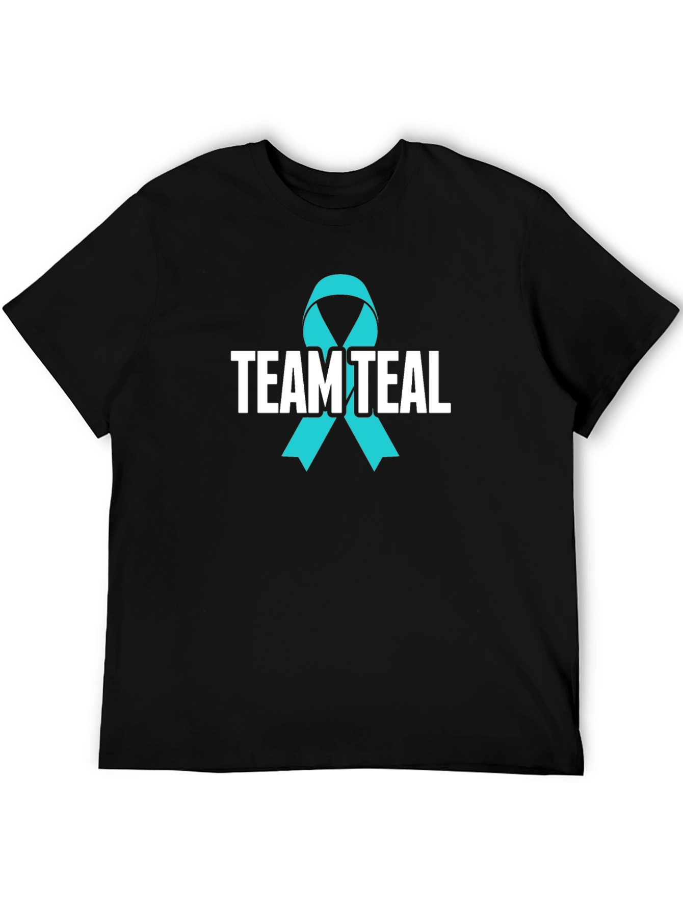 Team Teal Ribbon Awareness T-Shirt