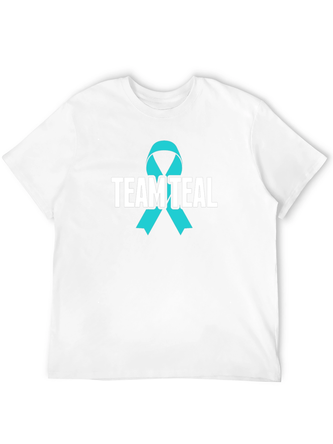 Team Teal Ribbon Awareness T-Shirt